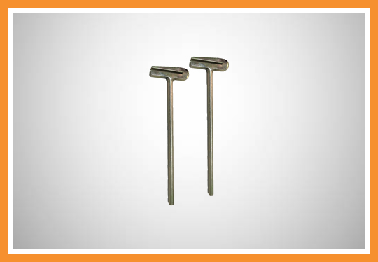 Chave para carregar mola