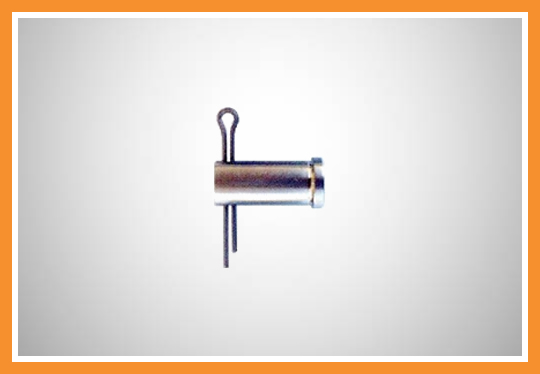 Cupilha e pino para portão basculante