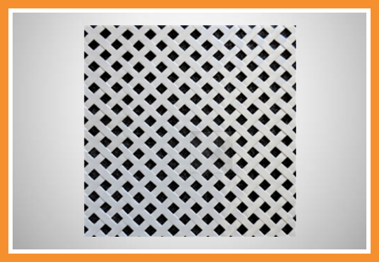 Chapa 18 perfurada furo treliça