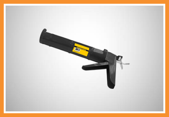 Aplicador de silicone tubolar