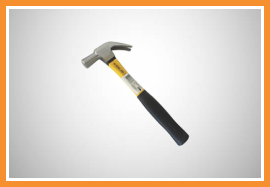 Martelo unha cabo de fibra