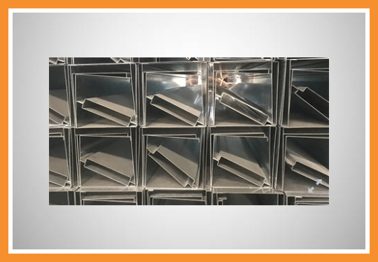 Guia estreita para basculante