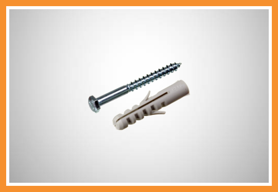 >Parafuso sextavado com bucha