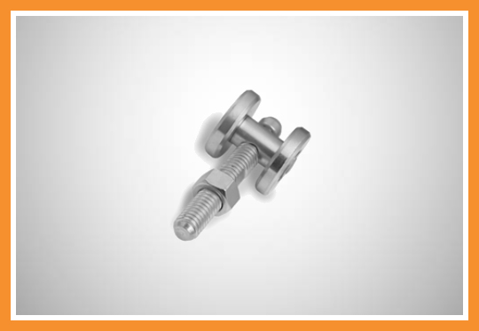 Rodízio duplo para mini guia