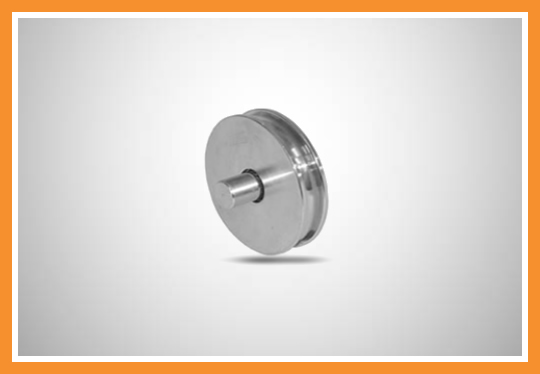 Roldana simples para redondo