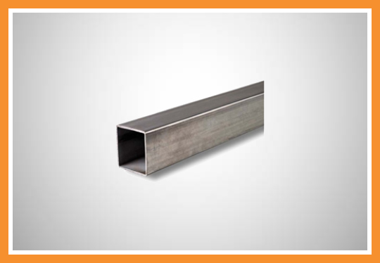 Tubo quadrado galvanizado 80 x 80