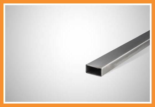 Tubo retangular galvanizado 80 x 40